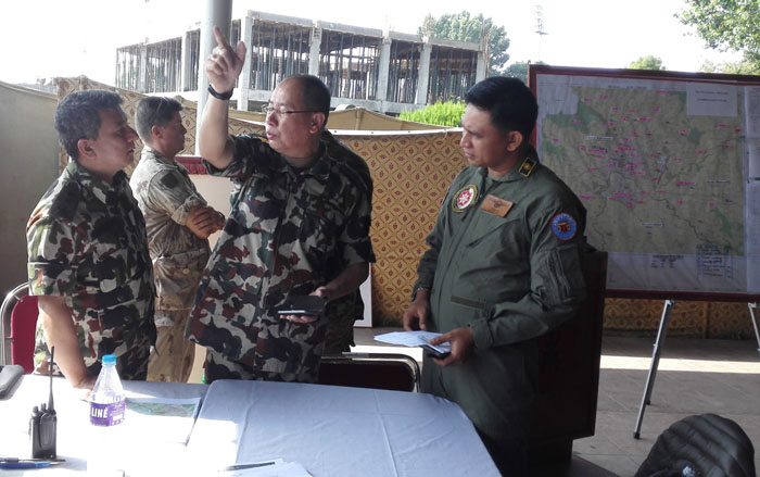 Pencarian dan Evakuasi WNI, TNI Koordinasi dengan Militer Nepal